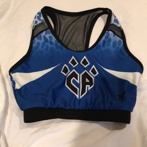Cheer Athletics sports bra
